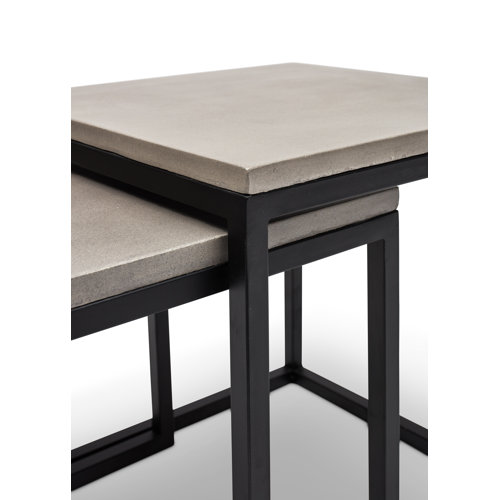 Greyleigh™ Concrete Sled Nesting Tables & Reviews | Wayfair